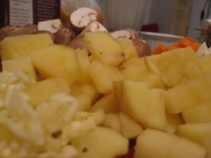 if i was a piece of garlic... this is what i would see.