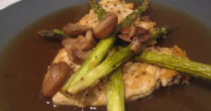 looks pretty :) but try to carry that plate with all that liquid.